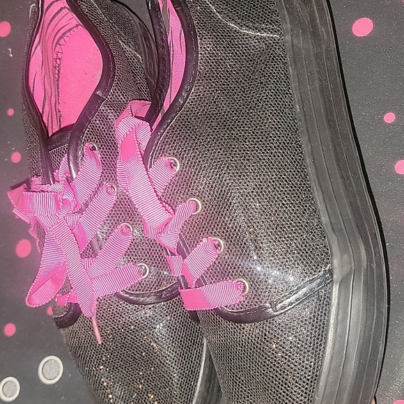 ♨️♨️♨️Black sparkle sneaker - Picture 1 of 5